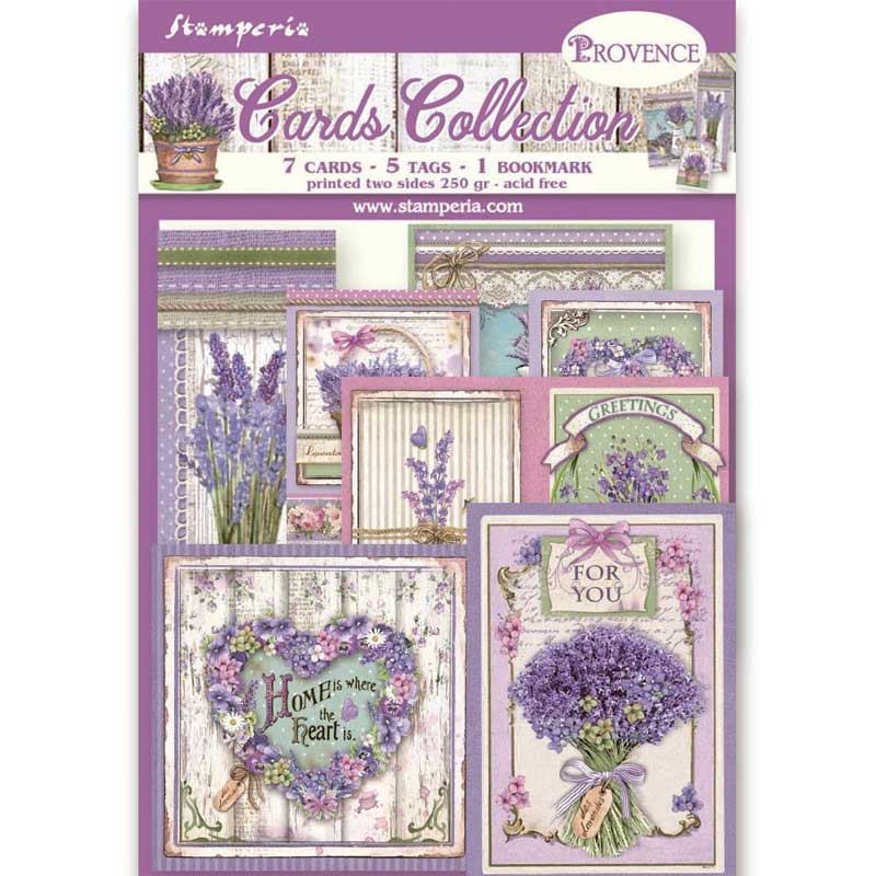 Stamperia - Cards Collection - Provence 