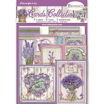 Stamperia - Cards Collection - Provence 