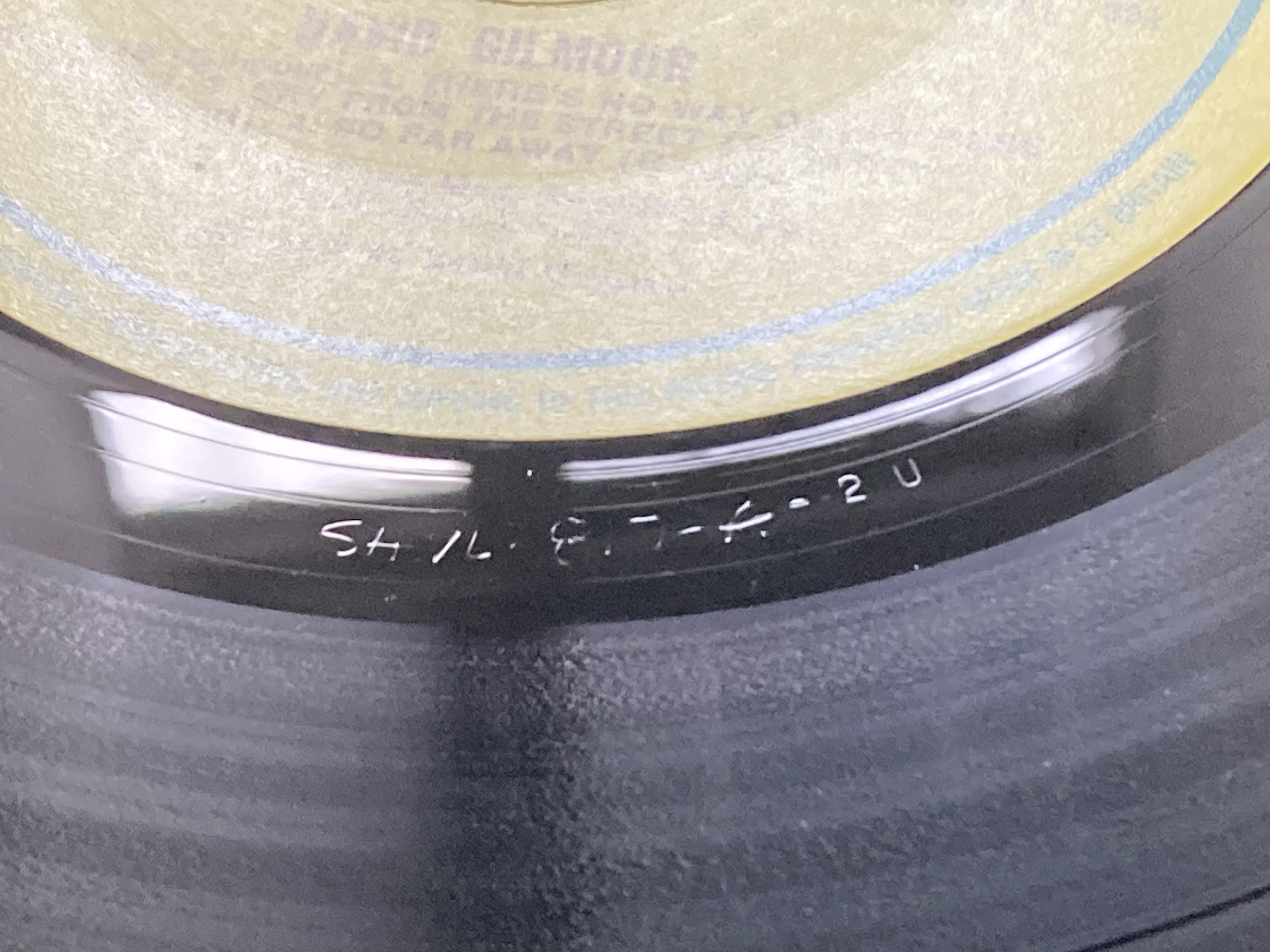 DAVID GILMOUR - "same" UK-orig LP 1978 - 6