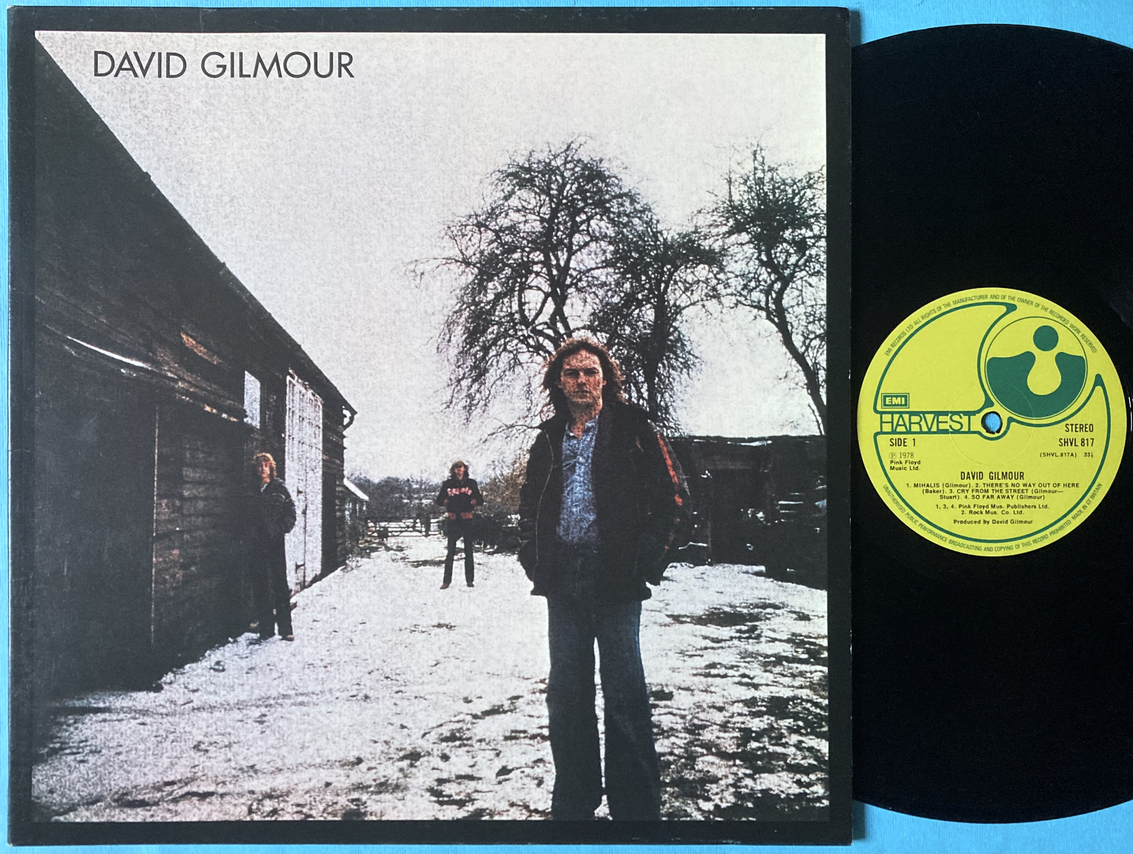 DAVID GILMOUR - "same" UK-orig LP 1978