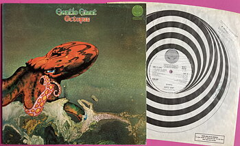 GENTLE GIANT - Octopus UK-orig Vertigo LP 1972