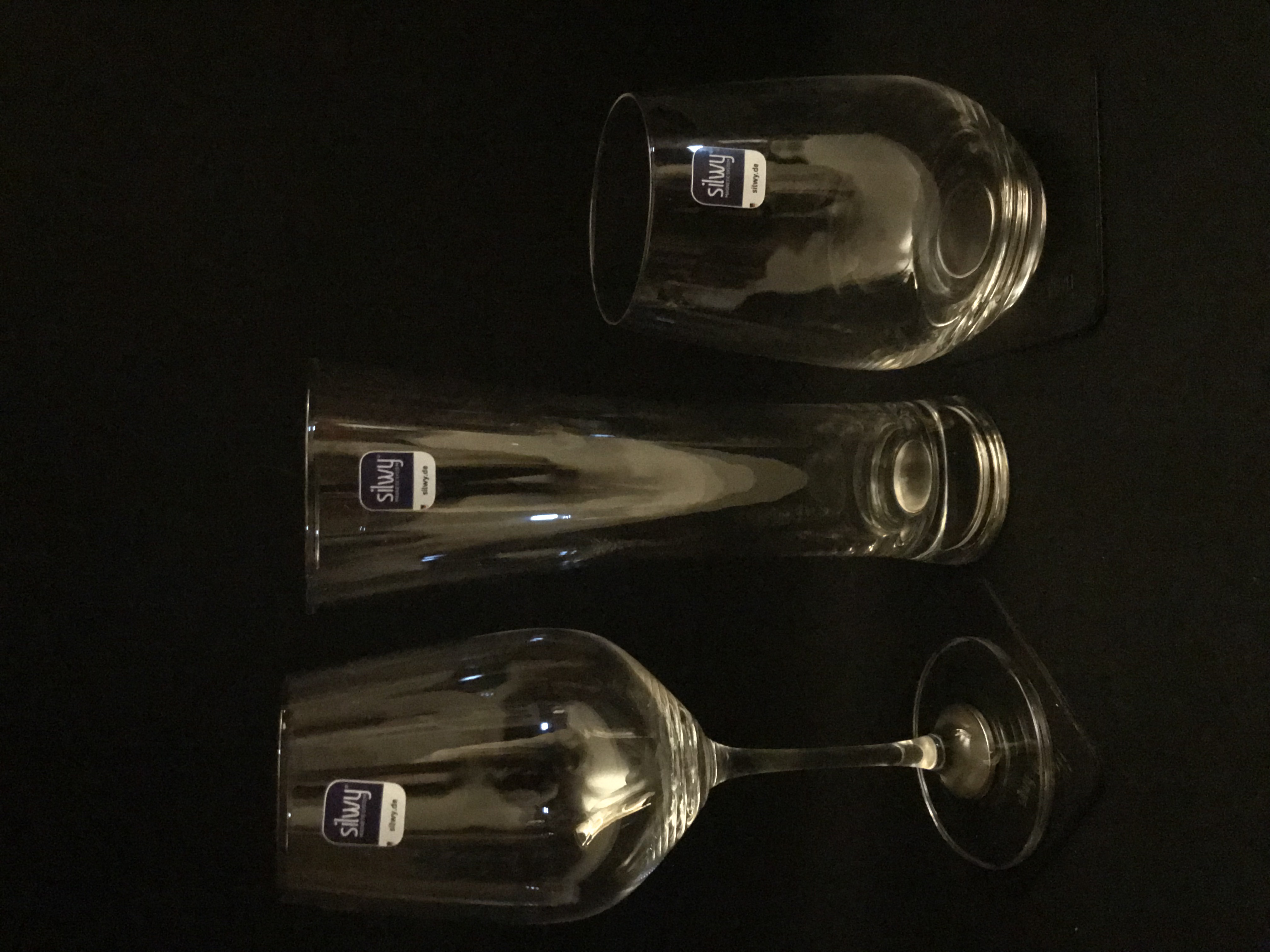 Silwy Magnet Kristallglas 2-er Set
