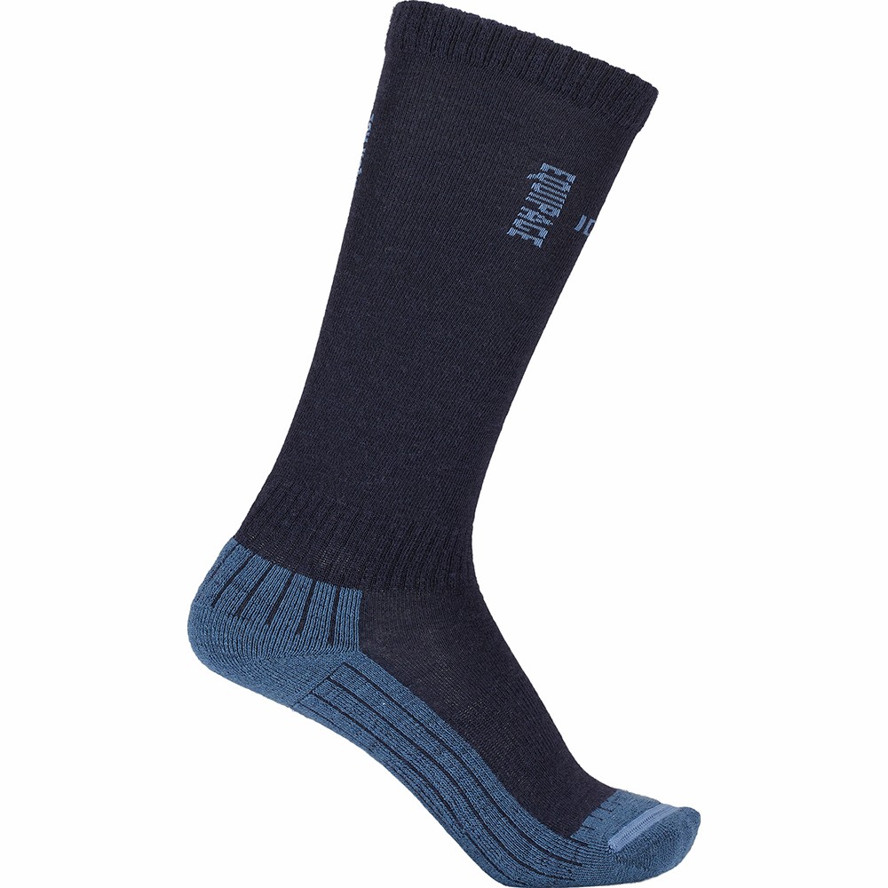 Equipage Cecily teknish ullstrumpa navy
