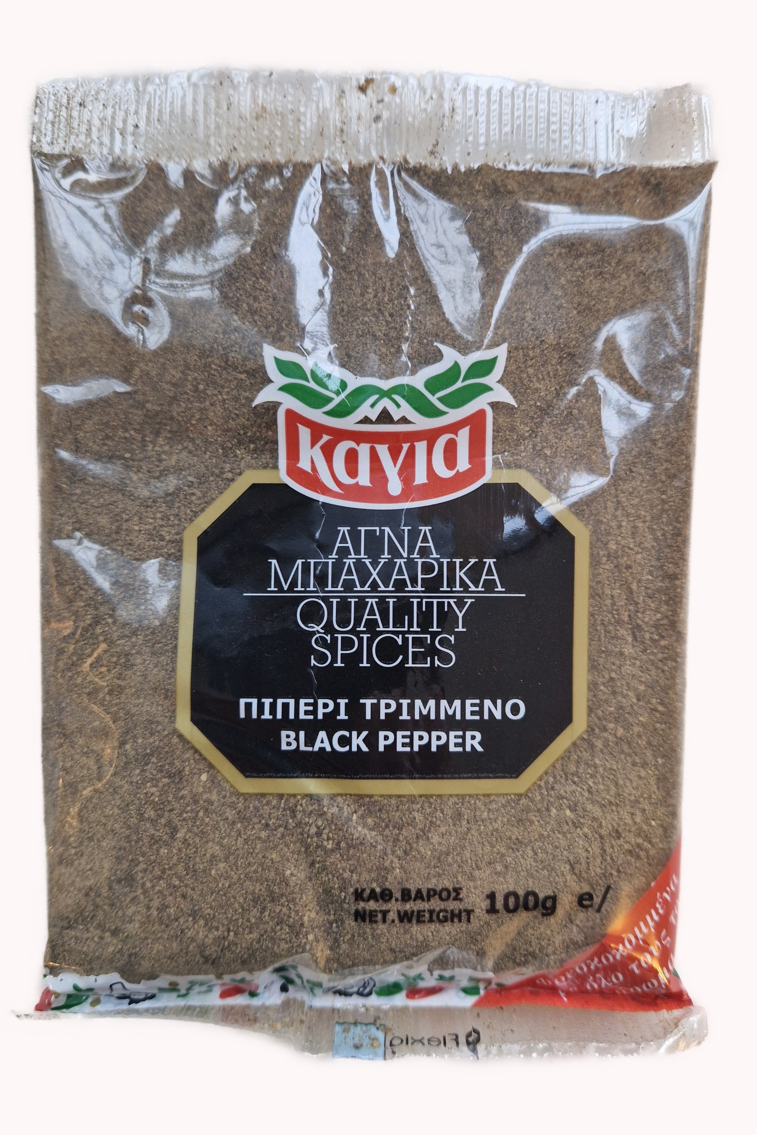 Black pepper powder 100g, various brands