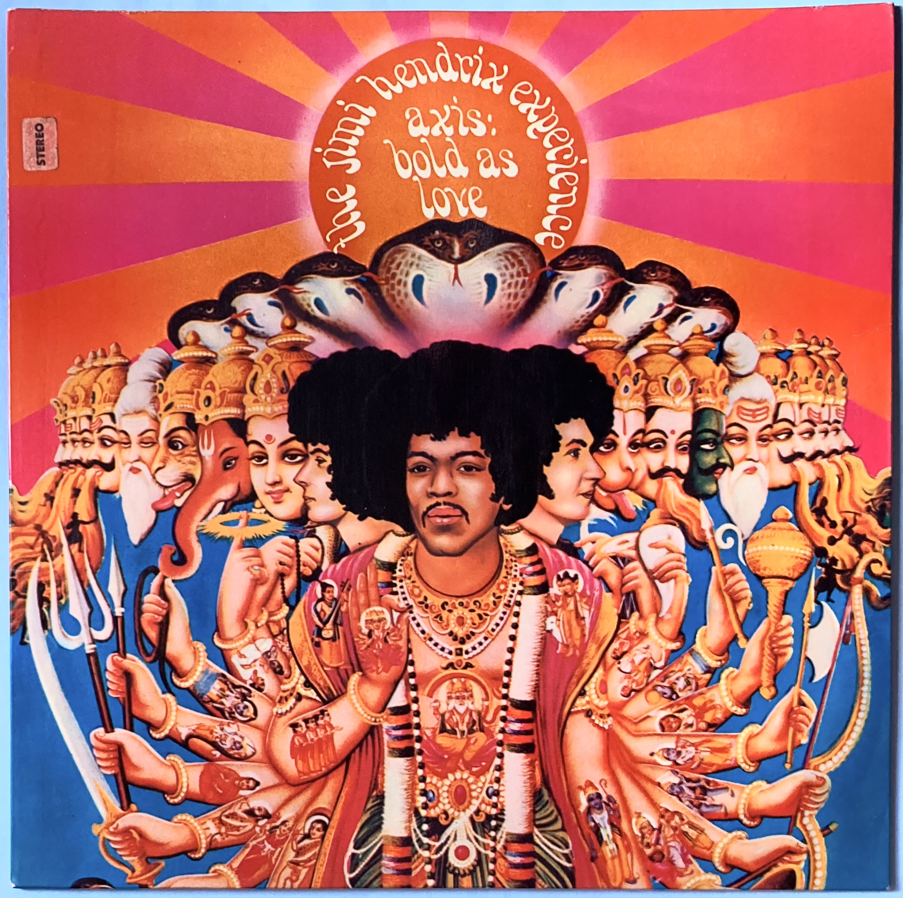 Nostalgipalatset - JIMI HENDRIX - Axis bold as love UK-orig