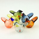Oiva Toikka (2020) Six Stylistic Sieppo Glass Birds (1)
