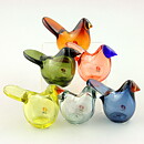 Oiva Toikka (2020) Six Stylistic Sieppo Glass Birds (1)