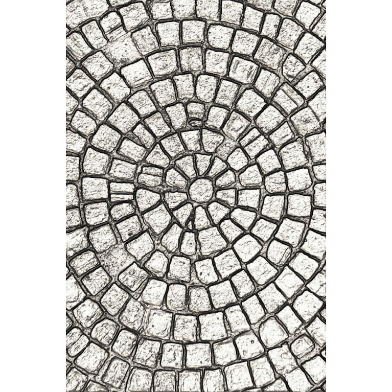  Sizzix 3-D Textured Impressions Embossing Folder -  Mosaic