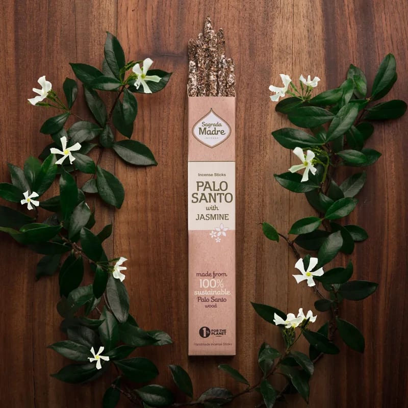 Sagrada Madre Palo Santo rökelse med Jasmin - 4