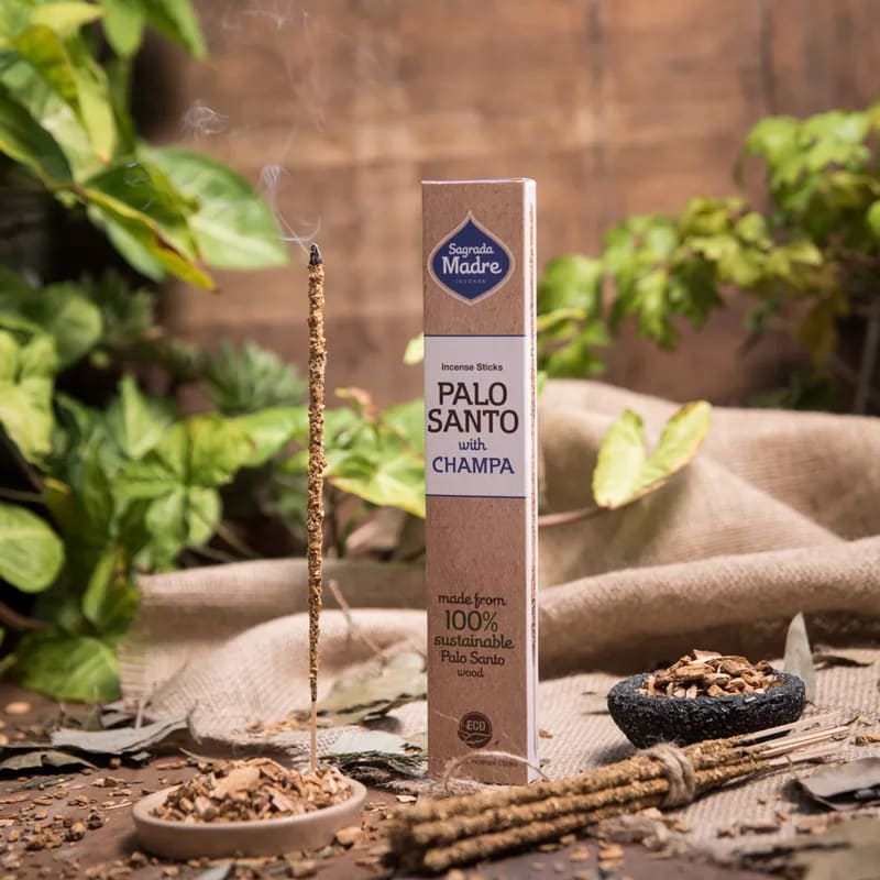 Sagrada Madre Palo Santo Rökelse med Champa - 2