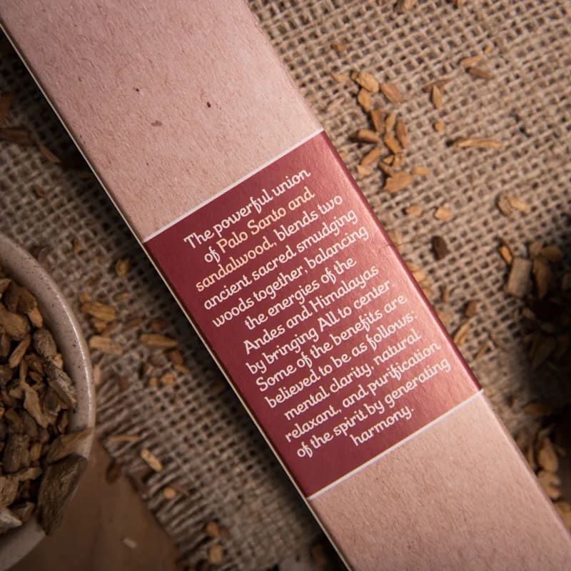 Sagrada Madre Palo Santo rökelse med Sandal - 3