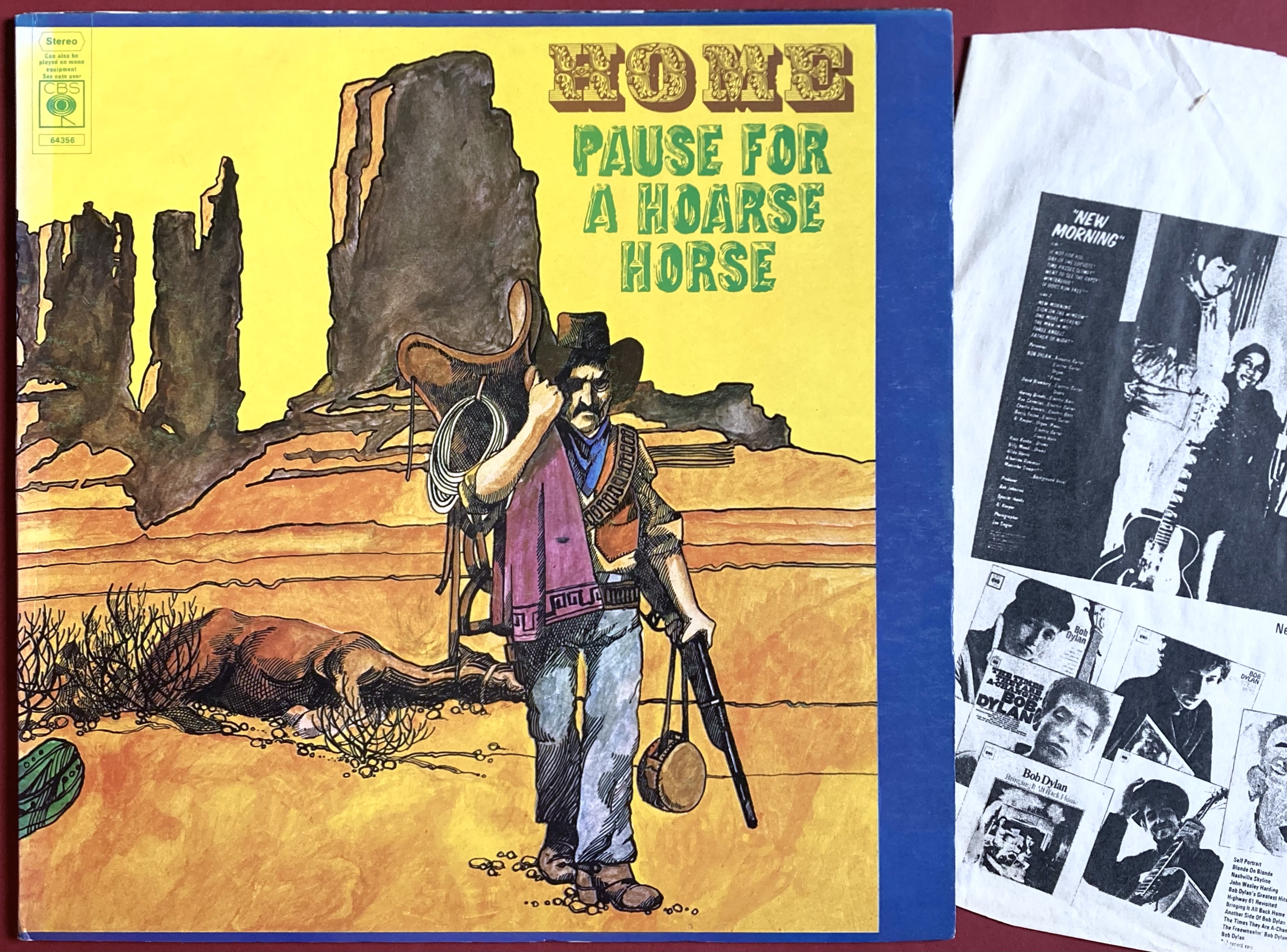 HOME - Pause for a hoarse horse UK-orig LP 1971
