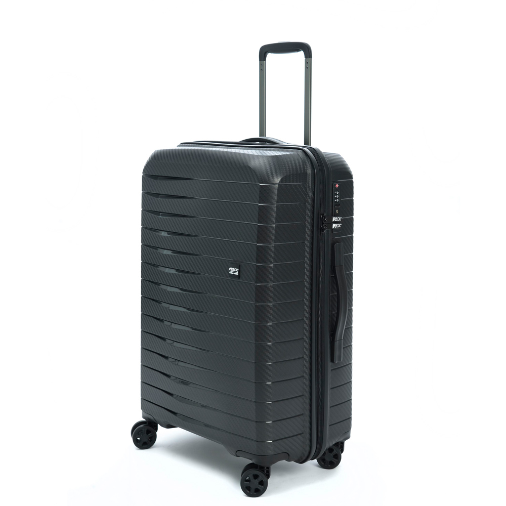 Hårda resväskor - AIRBOX AZ18 3-set 75/65/55 Black - 3