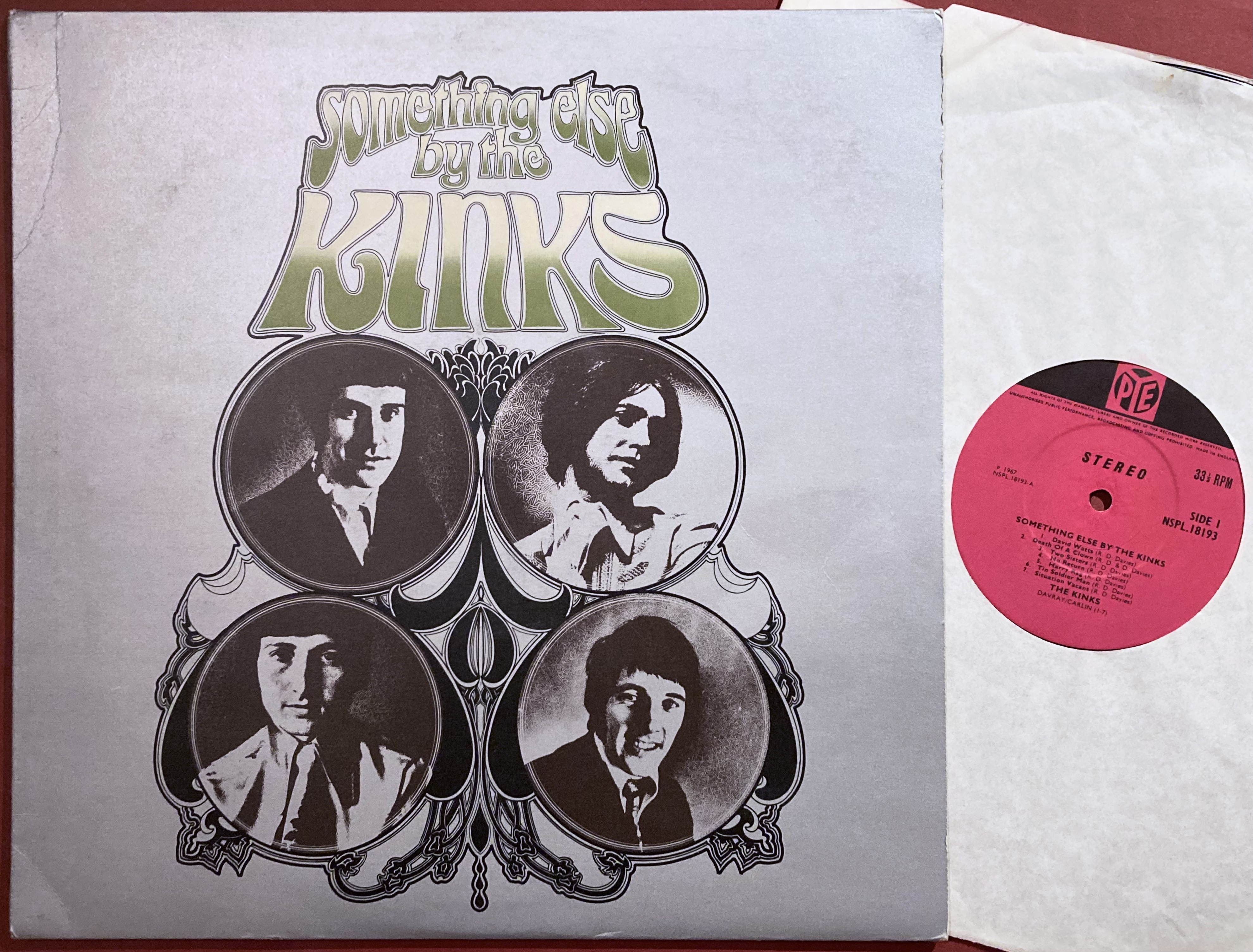 KINKS - Something else UK-orig Stereo LP 1967