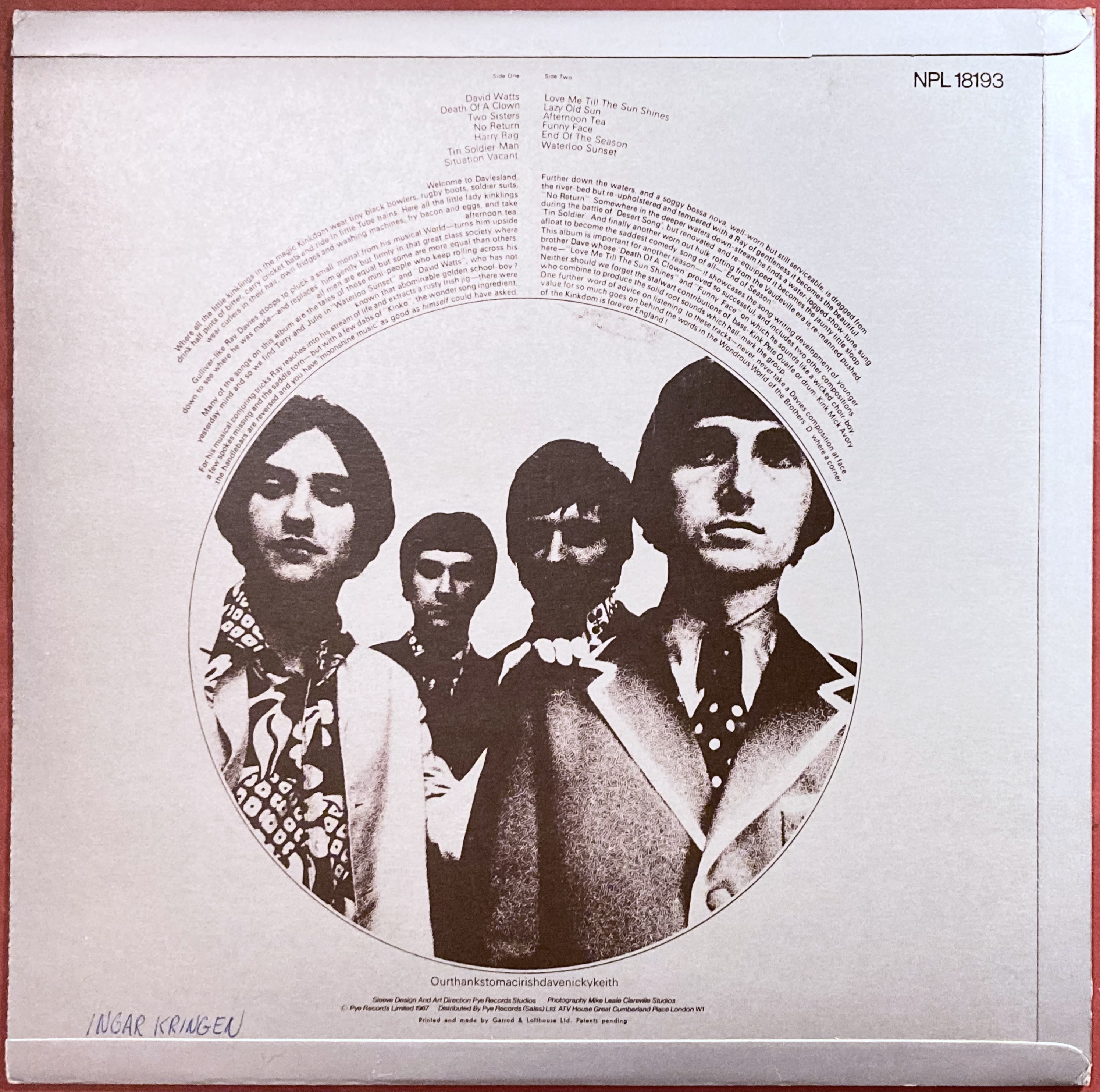 KINKS - Something else UK-orig Stereo LP 1967 - 3