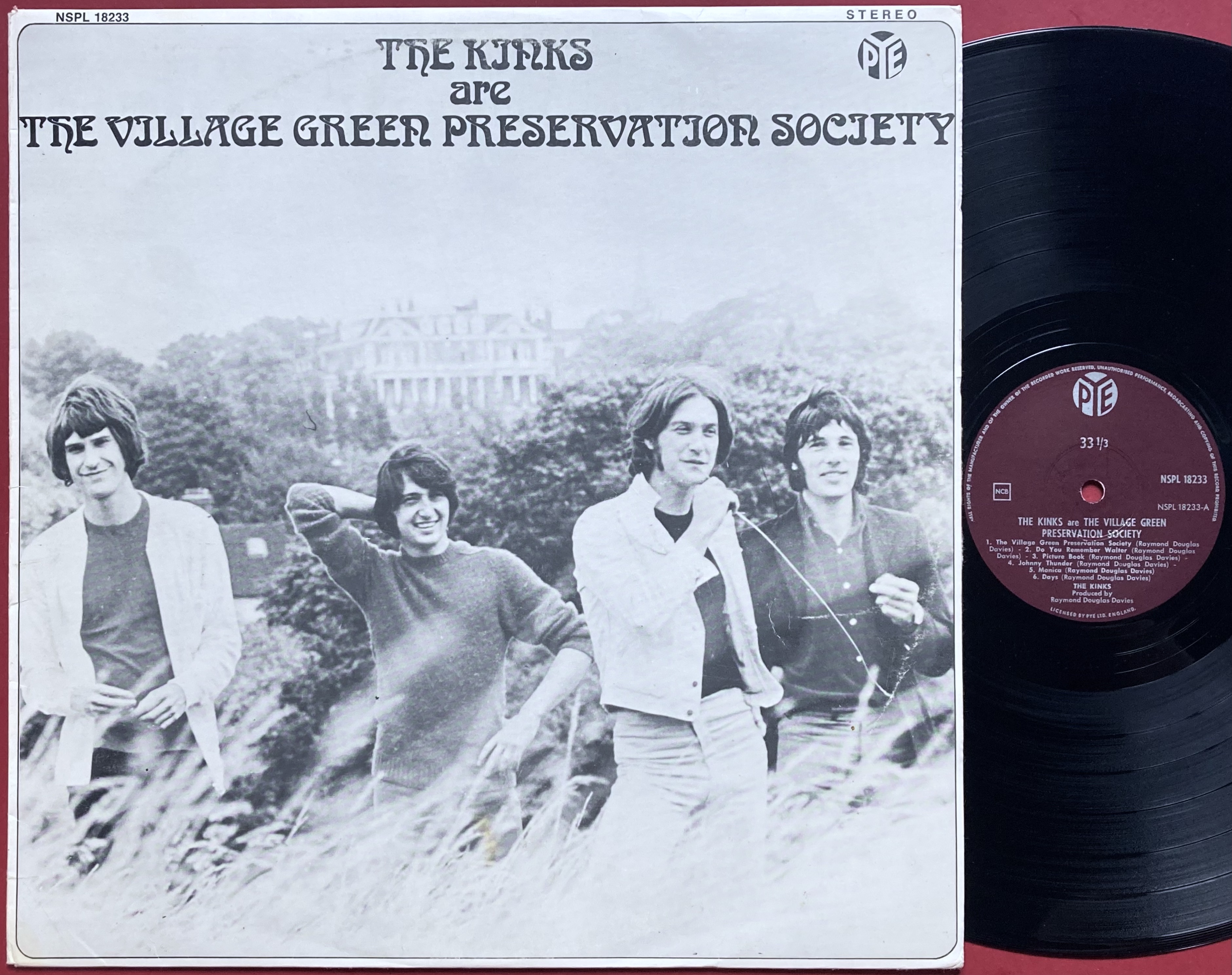 Nostalgipalatset Kinks Are The Village Green Preservation Society Swe Orig Lp