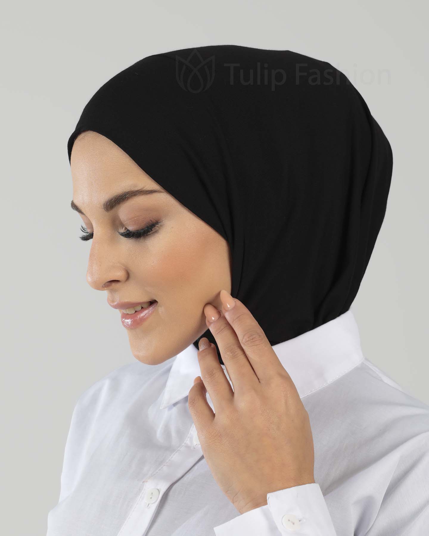 Hijab - Al Amira Instant Jersey - Black - 2