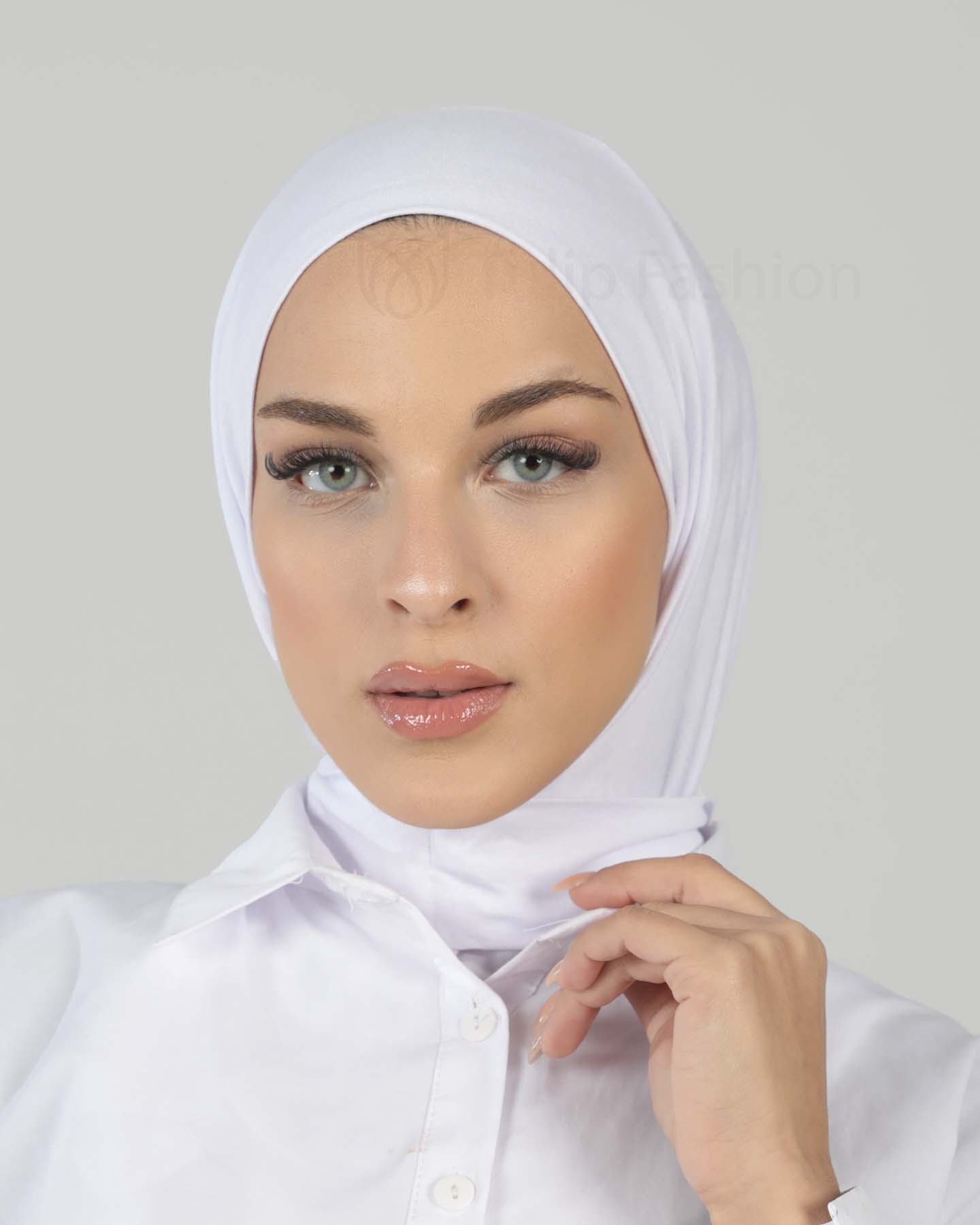Hijab - Al Amira Instant Jersey - White - 9