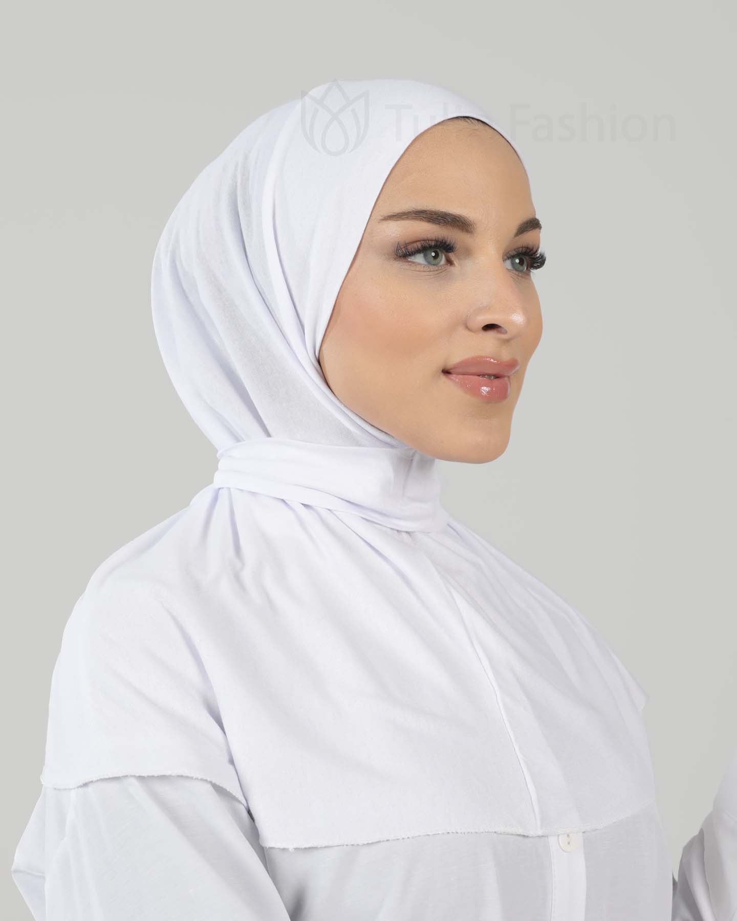 Hijab - Al Amira Instant Jersey - White - 6
