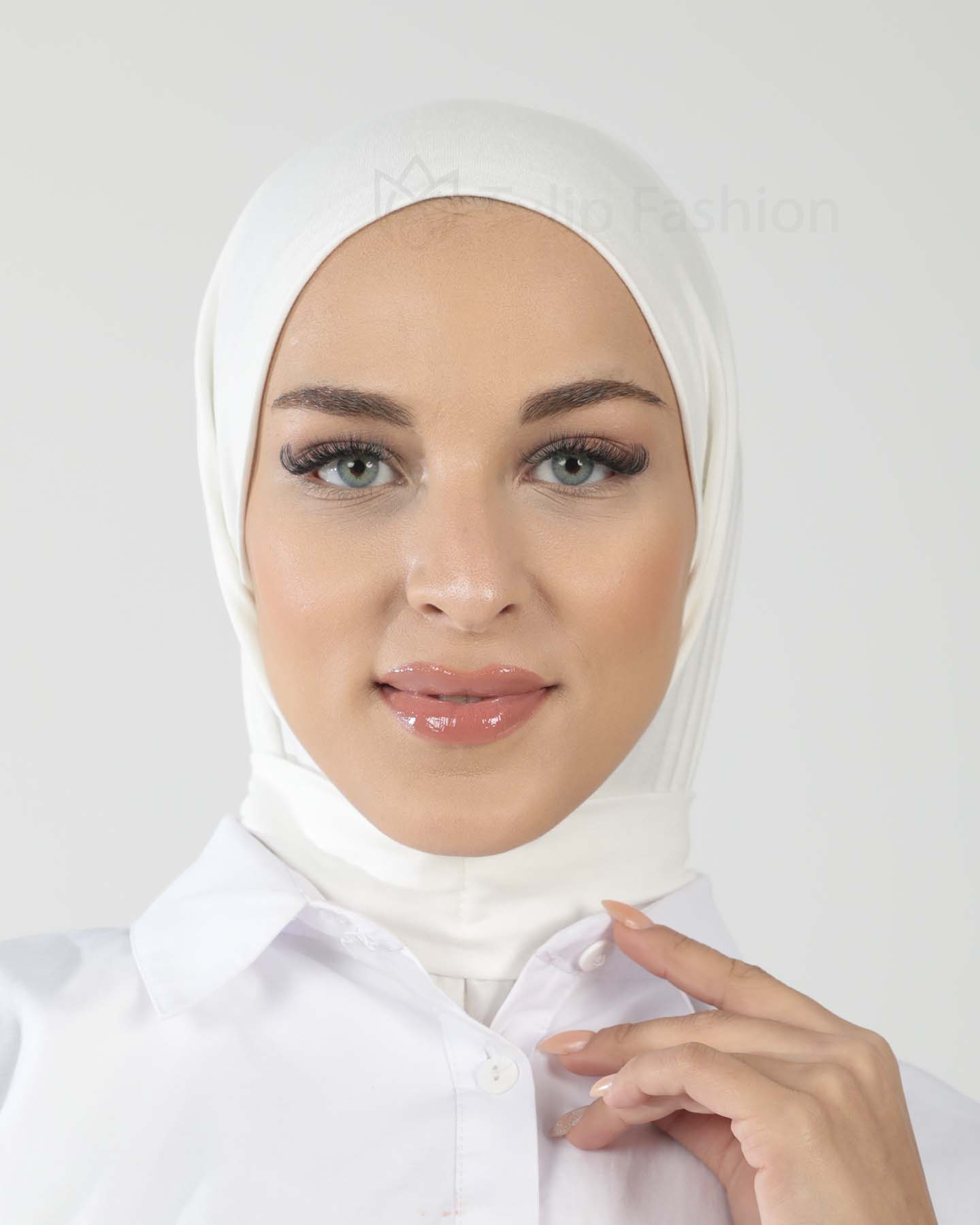 Hijab - Al Amira Instant Jersey - Off-White - 9