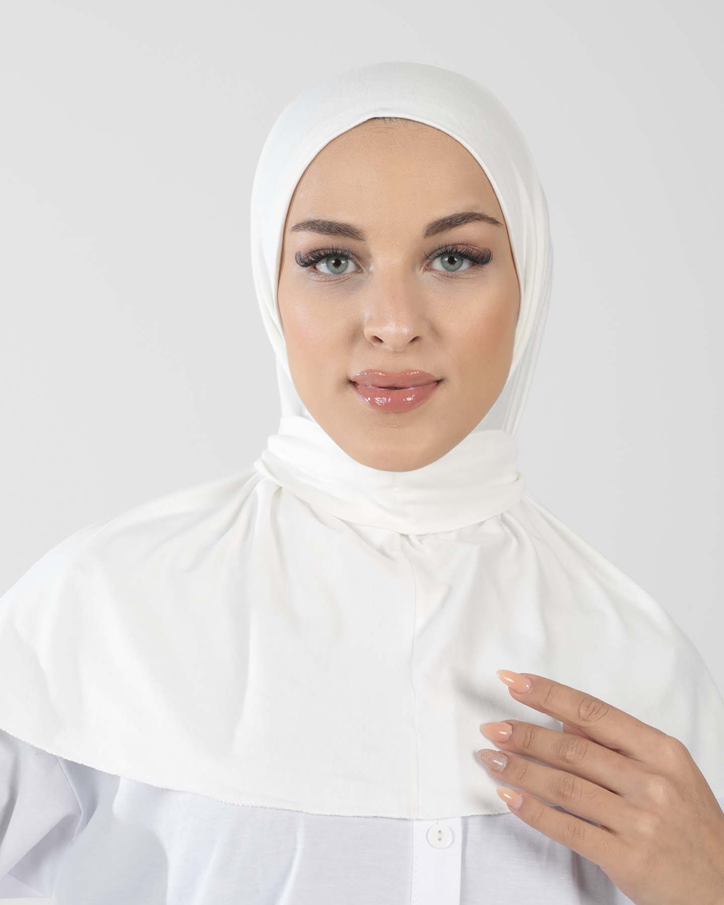 Hijab - Al Amira Instant Jersey - Off-White - 4
