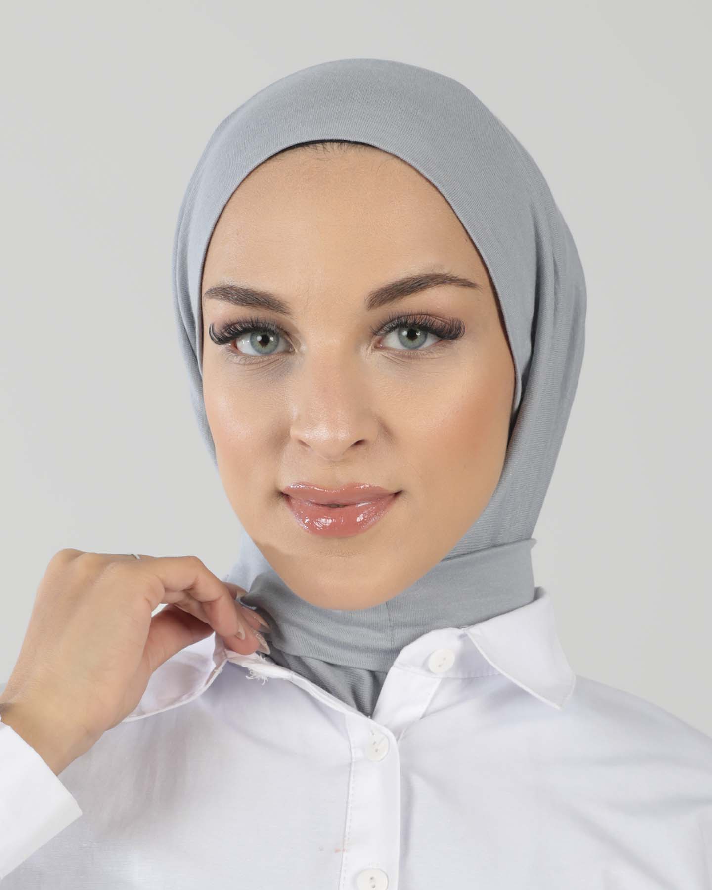 Hijab - Al Amira Instant Jersey - Hellgrau - 7