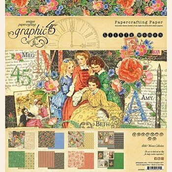 Graphic45 - Little Women - Collection pack 8x8"