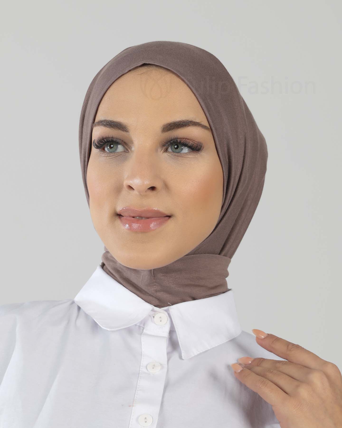 Hijab - Al Amira Instant Jersey - Cacao Brown - 6
