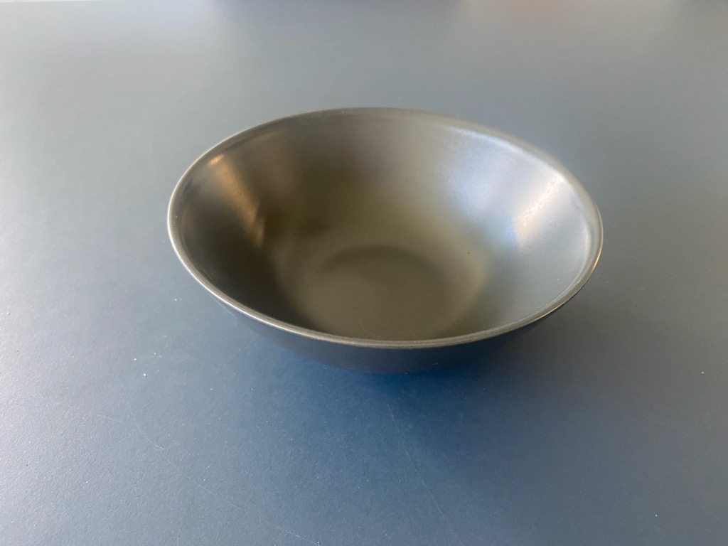 Matskål svart, 15cm diameter