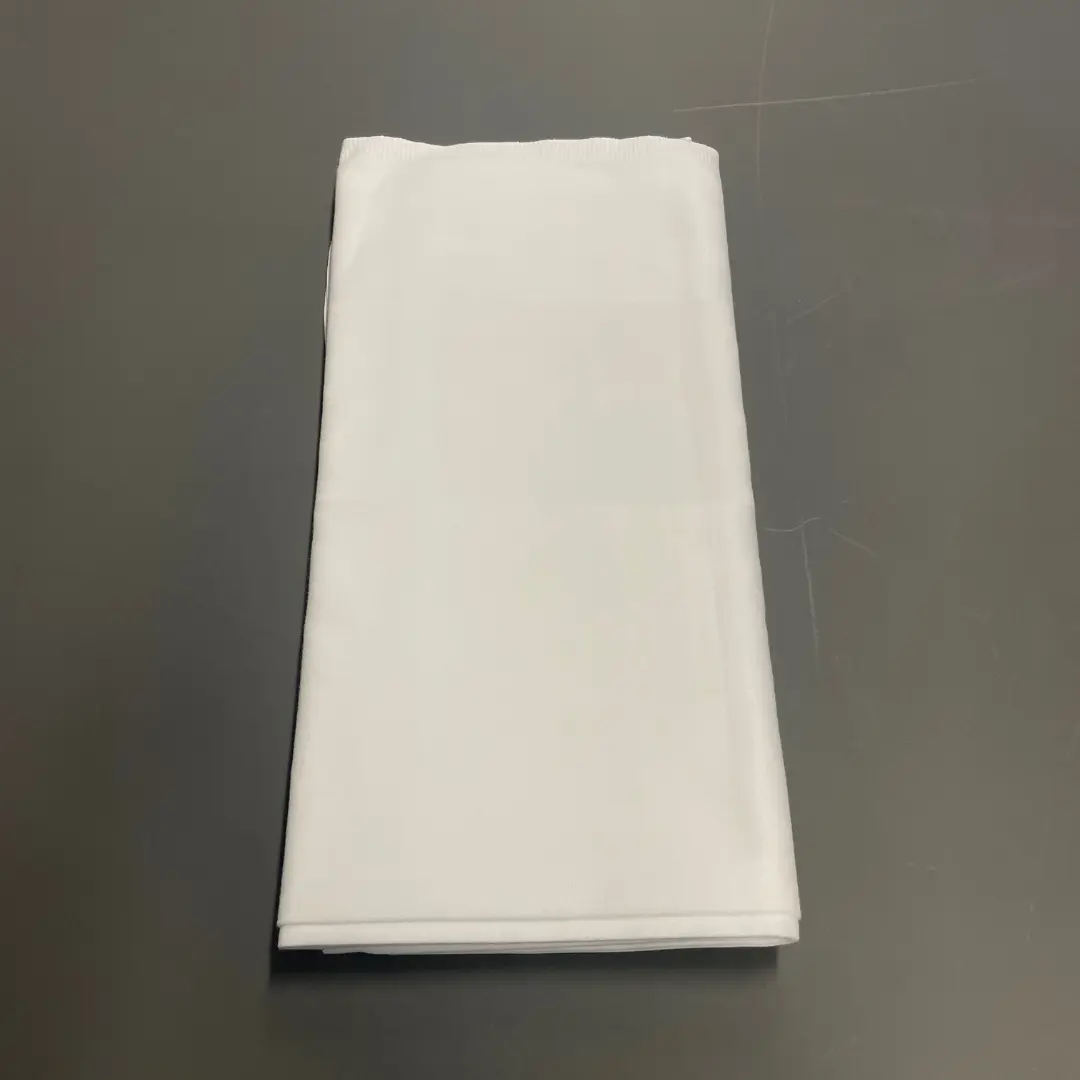 Linneduk 180x180cm, vit
