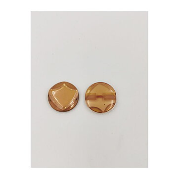 Vintage Buttons - Brown 22 mm