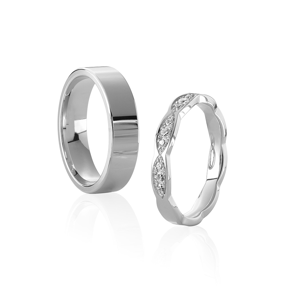 Gaby-3K Sten: 3×0,02 ct & 6×0,01 ct
