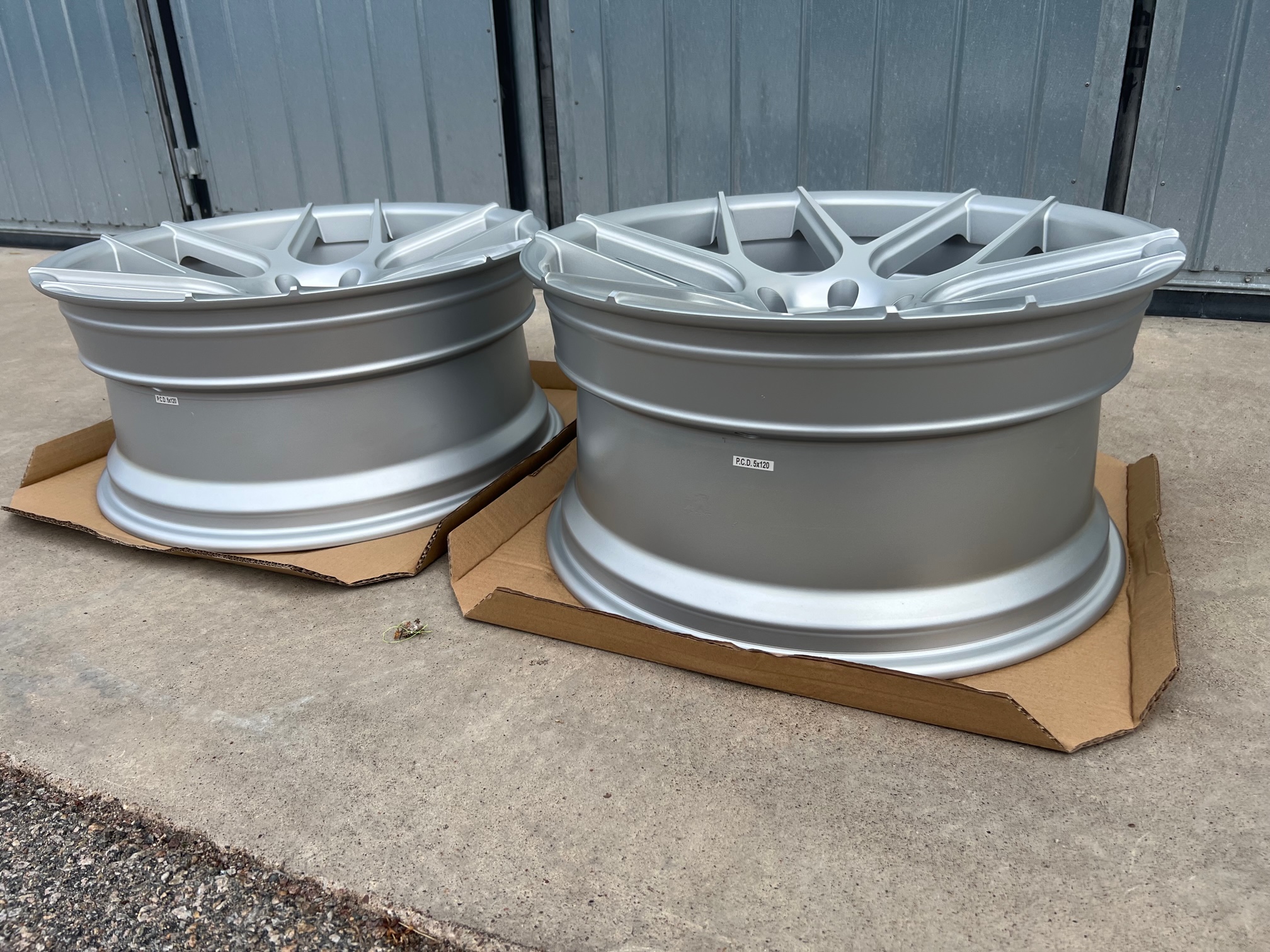 20" Haxer HX22 Silver/pol 5/120 - 3