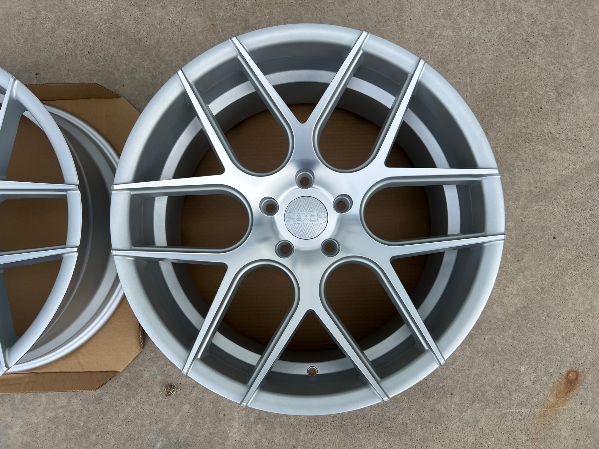 20" Haxer HX22 Silver/pol 5/120