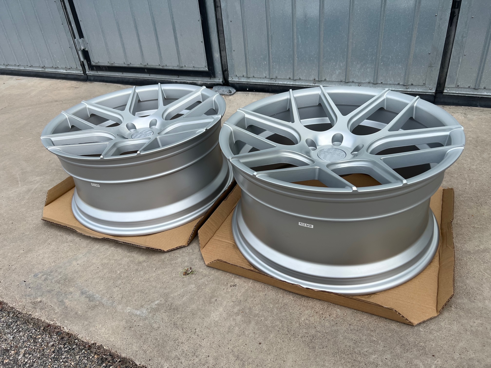 20" Haxer HX22 Silver/pol 5/120 - 4