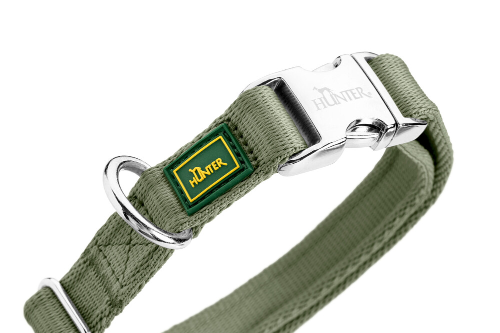 HUNTER Ställbart halsband Inari Alu-Strong lindgrön - 2