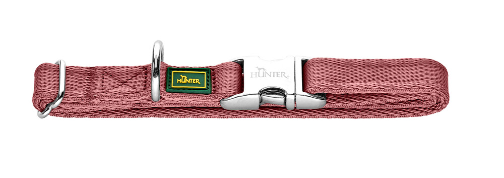 HUNTER Ställbart halsband Inari Alu-Strong pastellröd - 3