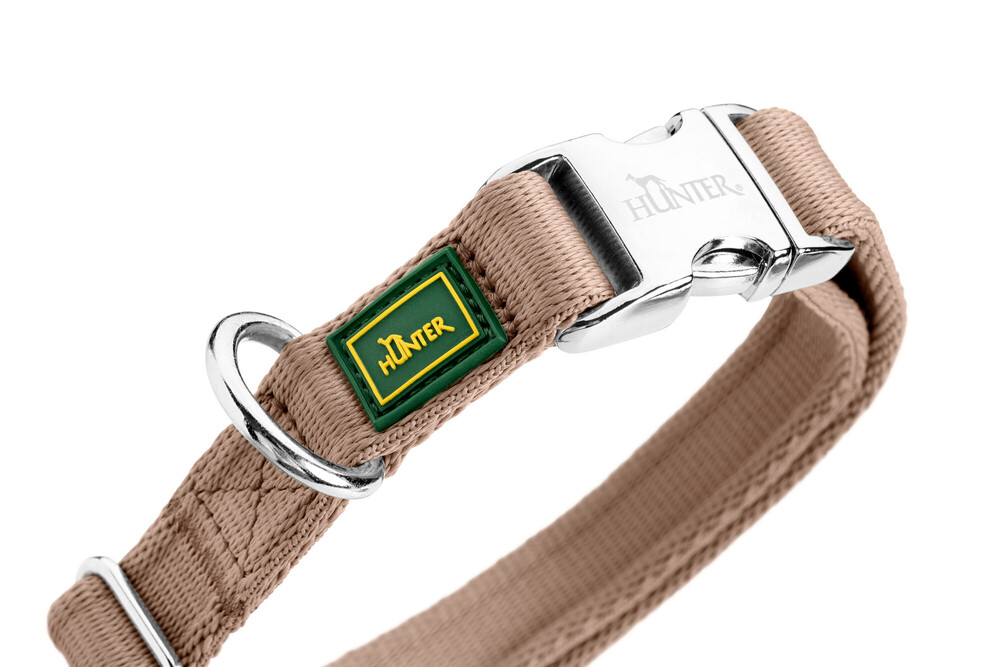 HUNTER Ställbart halsband Inari Alu-Strong beige - 2