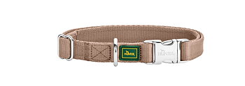 HUNTER Ställbart halsband Inari Alu-Strong beige