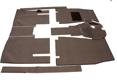 Mattsats Volvo Amazon 57-61, grå textil