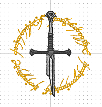 Aragorns svärd & sagan om ringen text