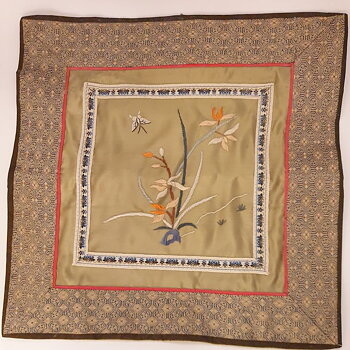 China silk embroidery 1900s