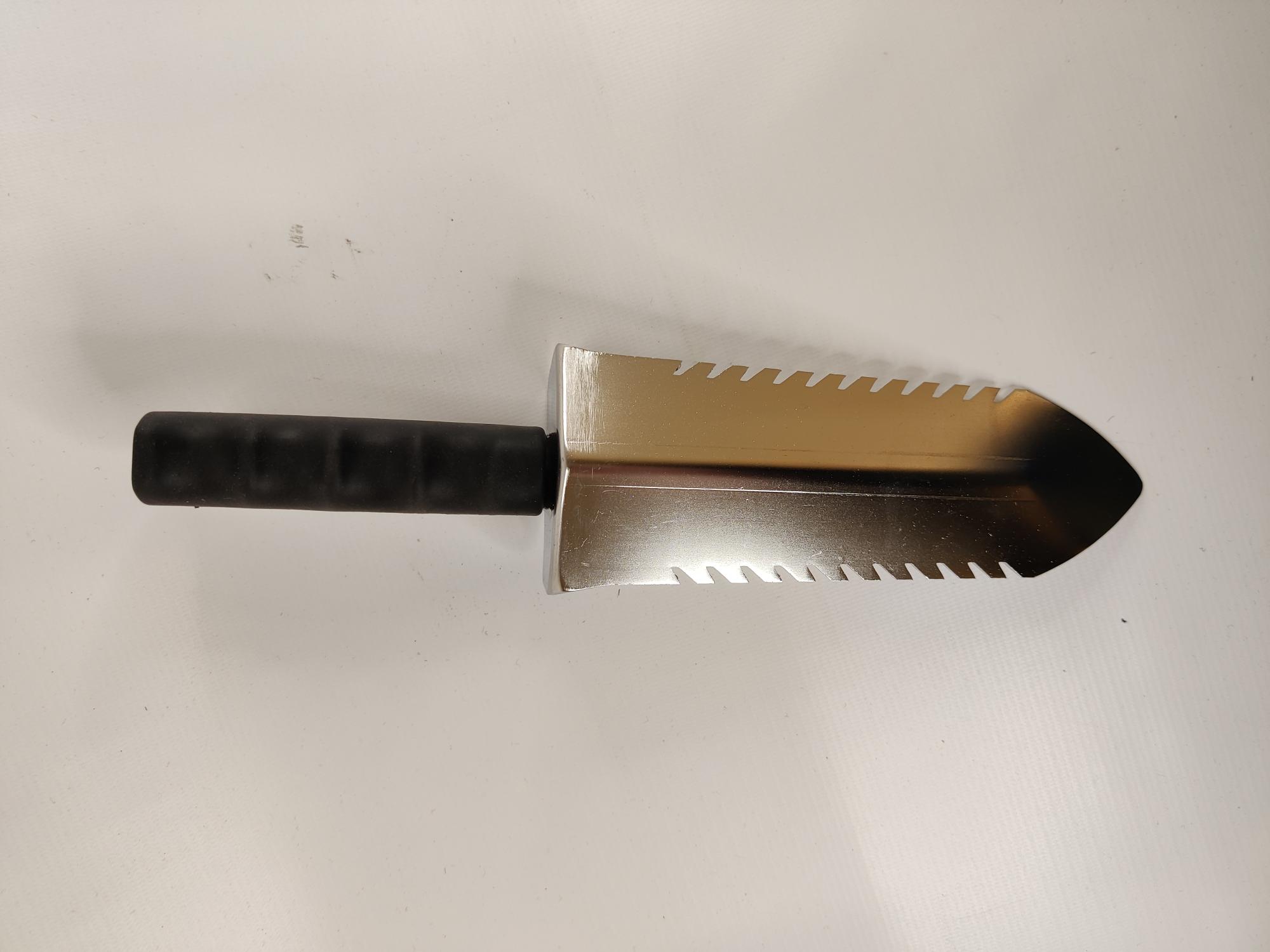 emiteR Stainless steel hand spade Trovel digger + case - 2