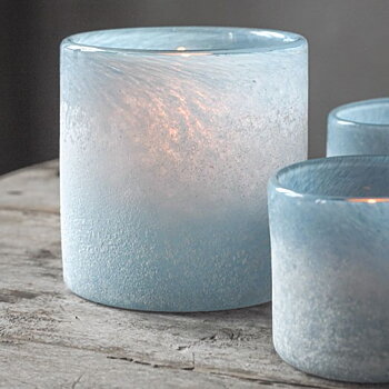 Majas Cottage Lumiere Frost Blå Stor