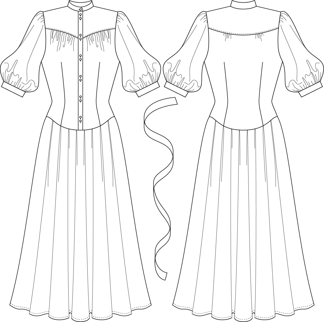 The Green Gables Dress - 9