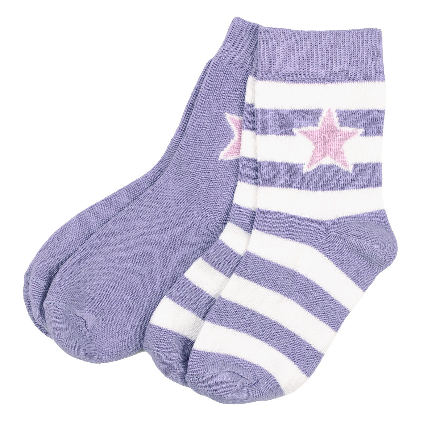 strumpor set STRIPES LAVENDER