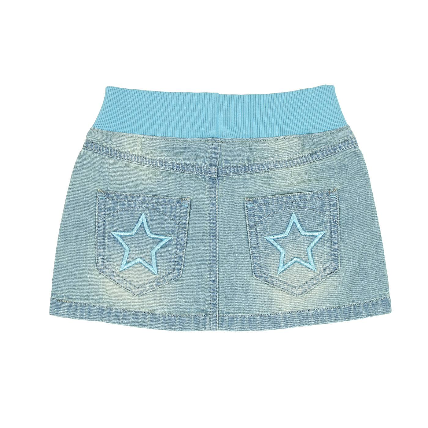 skirt  SOFT DENIM LIGHT WASH/ARUBA - 2