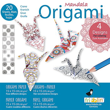Mandala Coloring Origami, Tranor