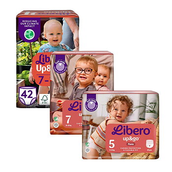Blöja LIBERO Up&Go 4 S1s 7-10kg 33/fp