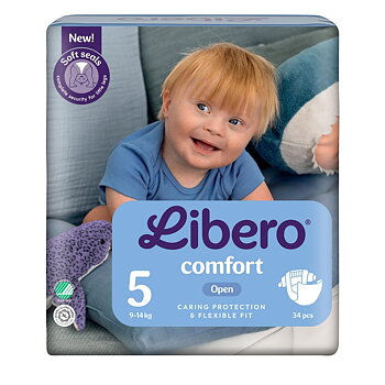 Blöja LIBERO Comfort 5 9-14kg 34/fp